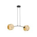 Emibig MOTIF 2 GOLD EM1326/2 kolor czarny z kategorii lampy wiszące