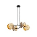 Emibig MOTIF 4 GOLD EM1326/4 kolor czarny z kategorii lampy wiszące