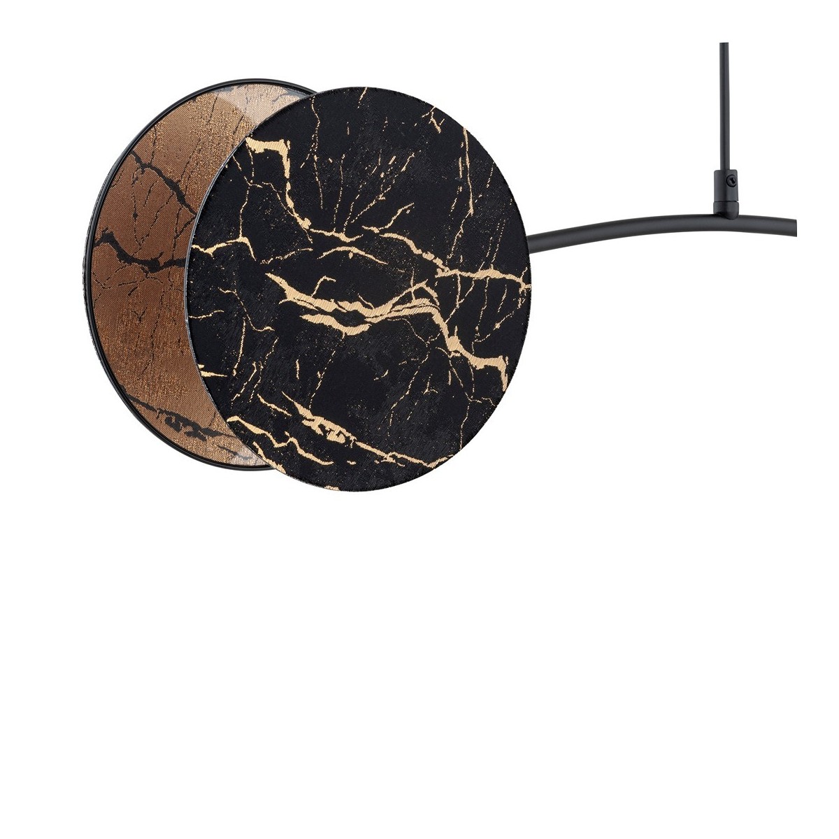 Emibig MOTIF 2 MARBEL EM1327/2 kolor czarny z kategorii lampy wiszące