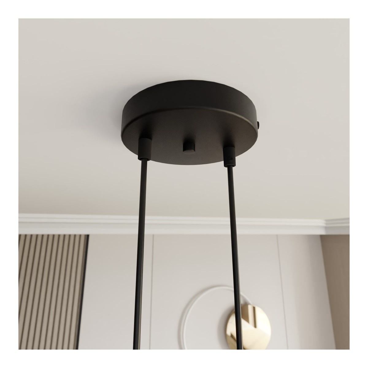 Emibig MOTIF 2 MARBEL EM1327/2 kolor czarny z kategorii lampy wiszące