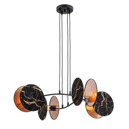 Emibig MOTIF 4 MARBEL EM1327/4 kolor czarny z kategorii lampy wiszące