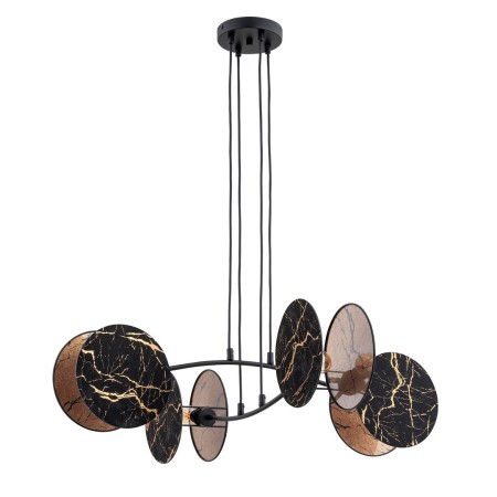 Emibig MOTIF 4 MARBEL EM1327/4 kolor czarny z kategorii lampy wiszące