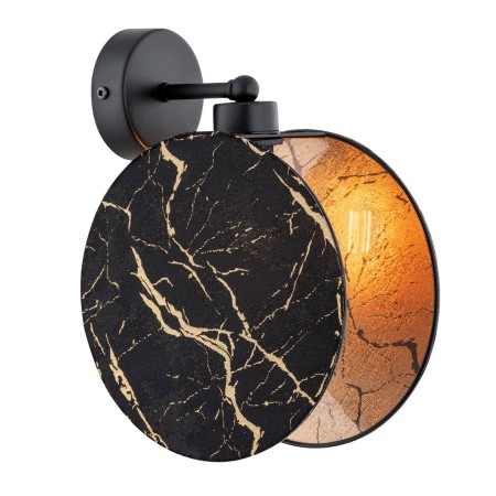 Emibig MOTIF K1 MARBEL EM1327/K1 kolor czarny z kategorii kinkiety