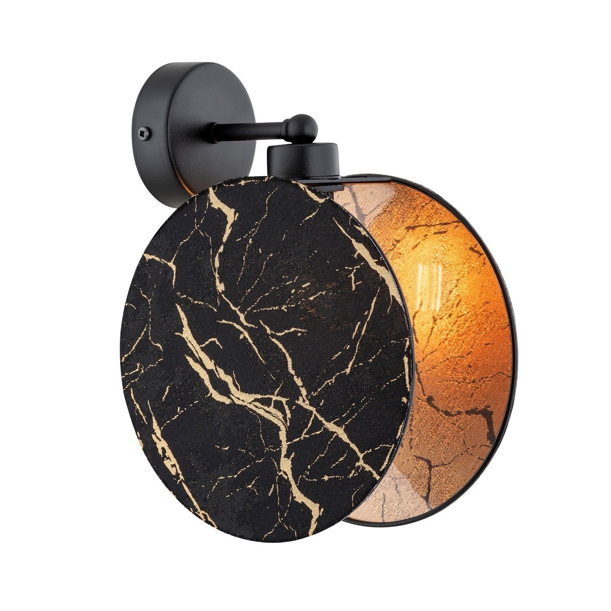 Emibig MOTIF K1 MARBEL EM1327/K1 kolor czarny z kategorii kinkiety