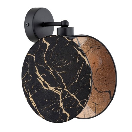 Emibig MOTIF K1 MARBEL EM1327/K1 kolor czarny z kategorii kinkiety