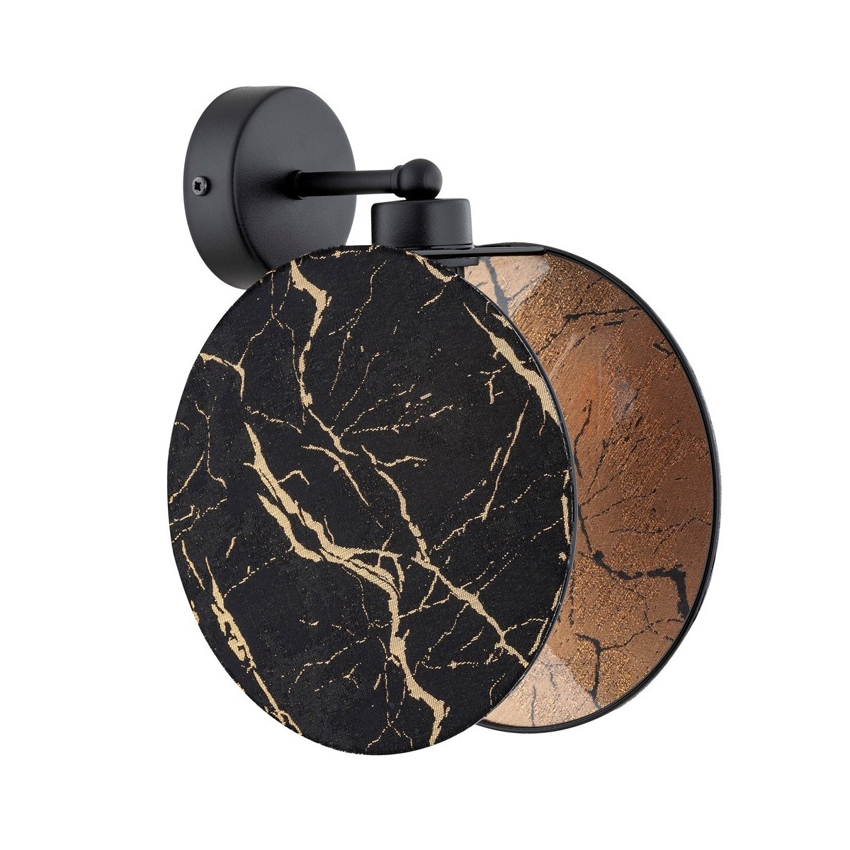 Emibig MOTIF K1 MARBEL EM1327/K1 kolor czarny z kategorii kinkiety