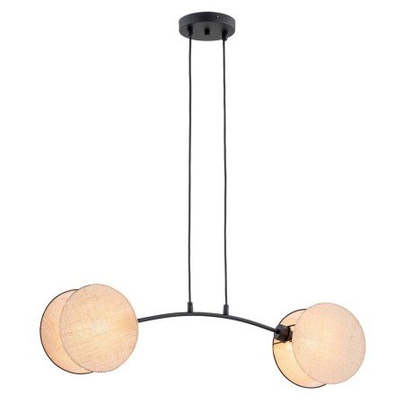 Emibig MOTIF 2 NATURAL EM1328/2 kolor czarny z kategorii lampy wiszące