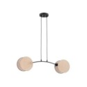 Emibig MOTIF 2 NATURAL EM1328/2 kolor czarny z kategorii lampy wiszące