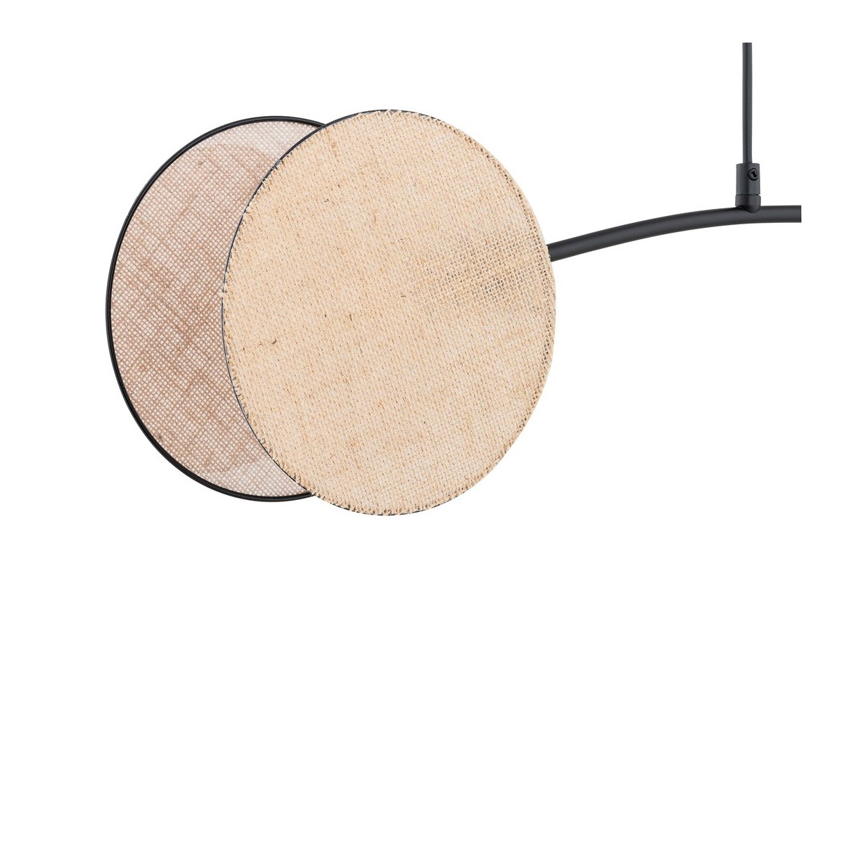 Emibig MOTIF 2 NATURAL EM1328/2 kolor czarny z kategorii lampy wiszące