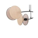 Emibig MOTIF 4 NATURAL EM1328/4 kolor czarny z kategorii lampy wiszące