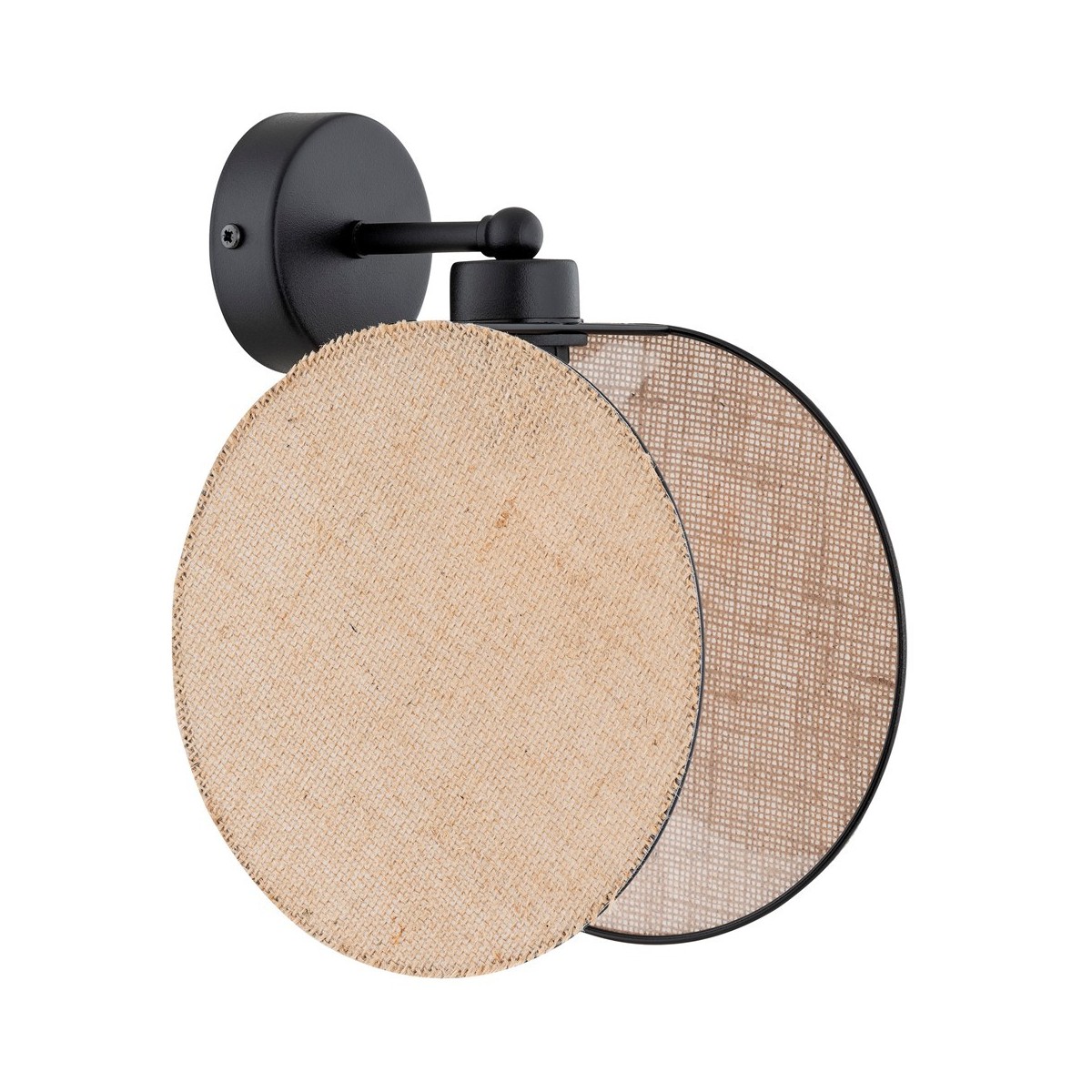 Emibig MOTIF K1 NATURAL EM1328/K1 kolor czarny z kategorii kinkiety