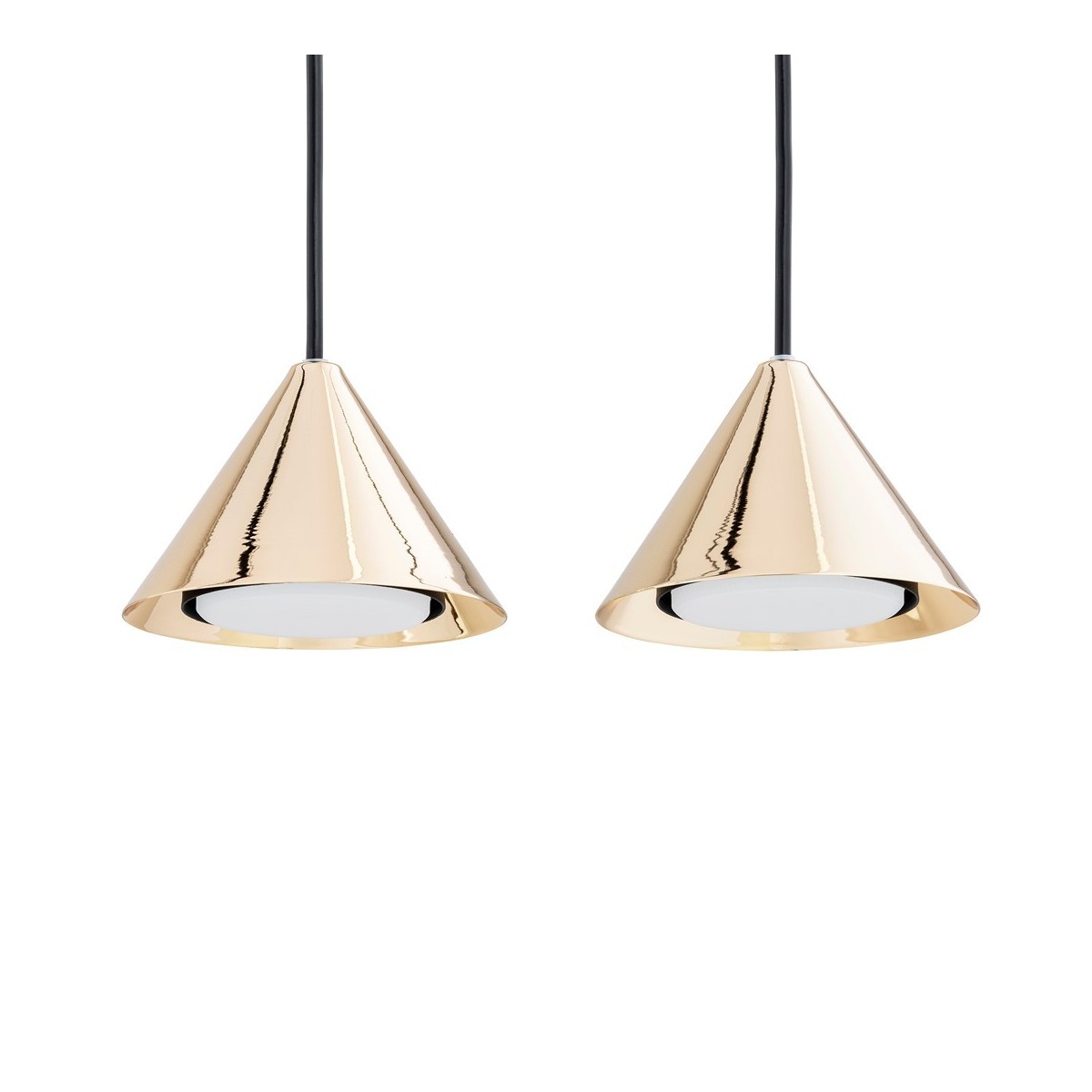 Emibig ELIT 3 BL GOLD EM1329/3 kolor czarny z kategorii lampy wiszące