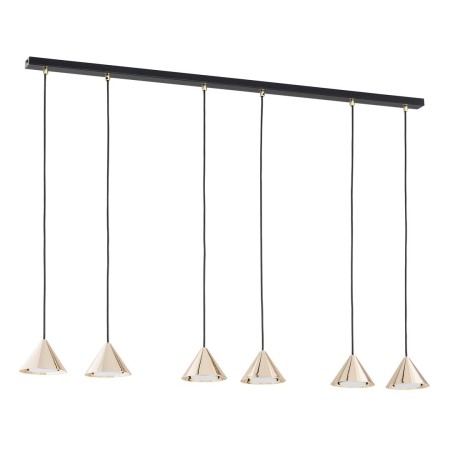 Emibig ELIT 6 BL GOLD EM1329/6 kolor czarny z kategorii lampy wiszące