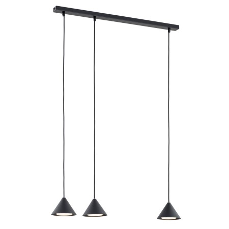 Emibig ELIT 3 BLACK EM1330/3 kolor czarny z kategorii lampy wiszące