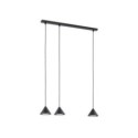 Emibig ELIT 3 BLACK EM1330/3 kolor czarny z kategorii lampy wiszące