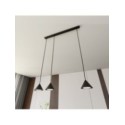 Emibig ELIT 3 BLACK EM1330/3 kolor czarny z kategorii lampy wiszące
