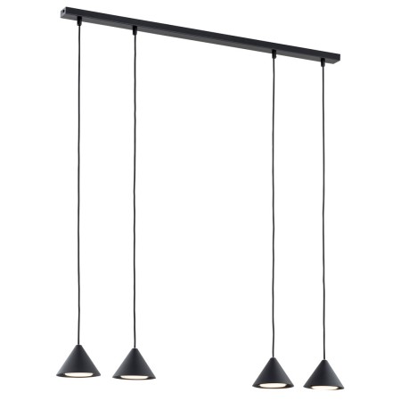 Emibig ELIT 4 BLACK EM1330/4 kolor czarny z kategorii lampy wiszące