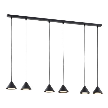 Emibig ELIT 6 BLACK EM1330/6 kolor czarny z kategorii lampy wiszące