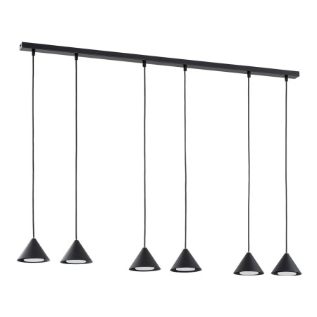 Emibig ELIT 6 BLACK EM1330/6 kolor czarny z kategorii lampy wiszące