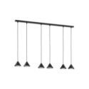 Emibig ELIT 6 BLACK EM1330/6 kolor czarny z kategorii lampy wiszące
