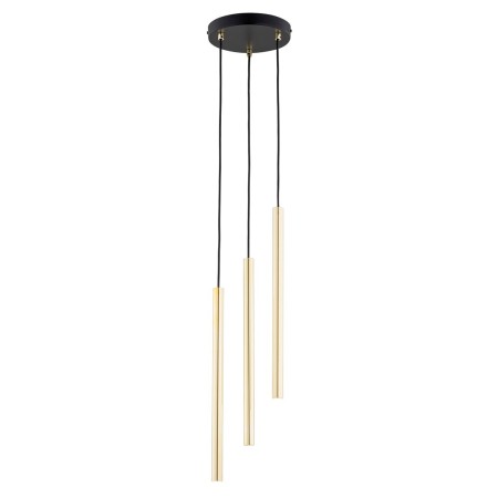 Emibig SELTER 3 PREMIUM GOLD EM1332/3PREM kolor czarny z kategorii lampy wiszące