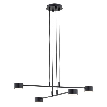 Emibig MODUS 4 BLACK EM1339/4 kolor czarny z kategorii lampy wiszące