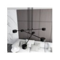 Emibig MODUS 6 BLACK EM1339/6 kolor czarny z kategorii lampy wiszące