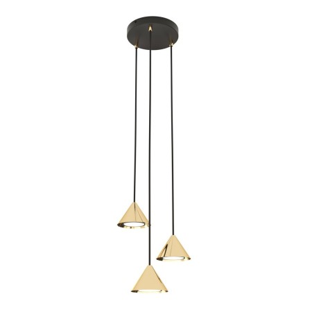 Emibig ELIT 3 PREMIUM GOLD EM1329/3PREM kolor czarny z kategorii lampy wiszące