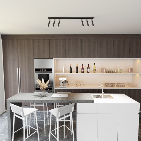 Emibig IVI 6 BLACK EM1351/6 kolor czarny z kategorii lampy sufitowe