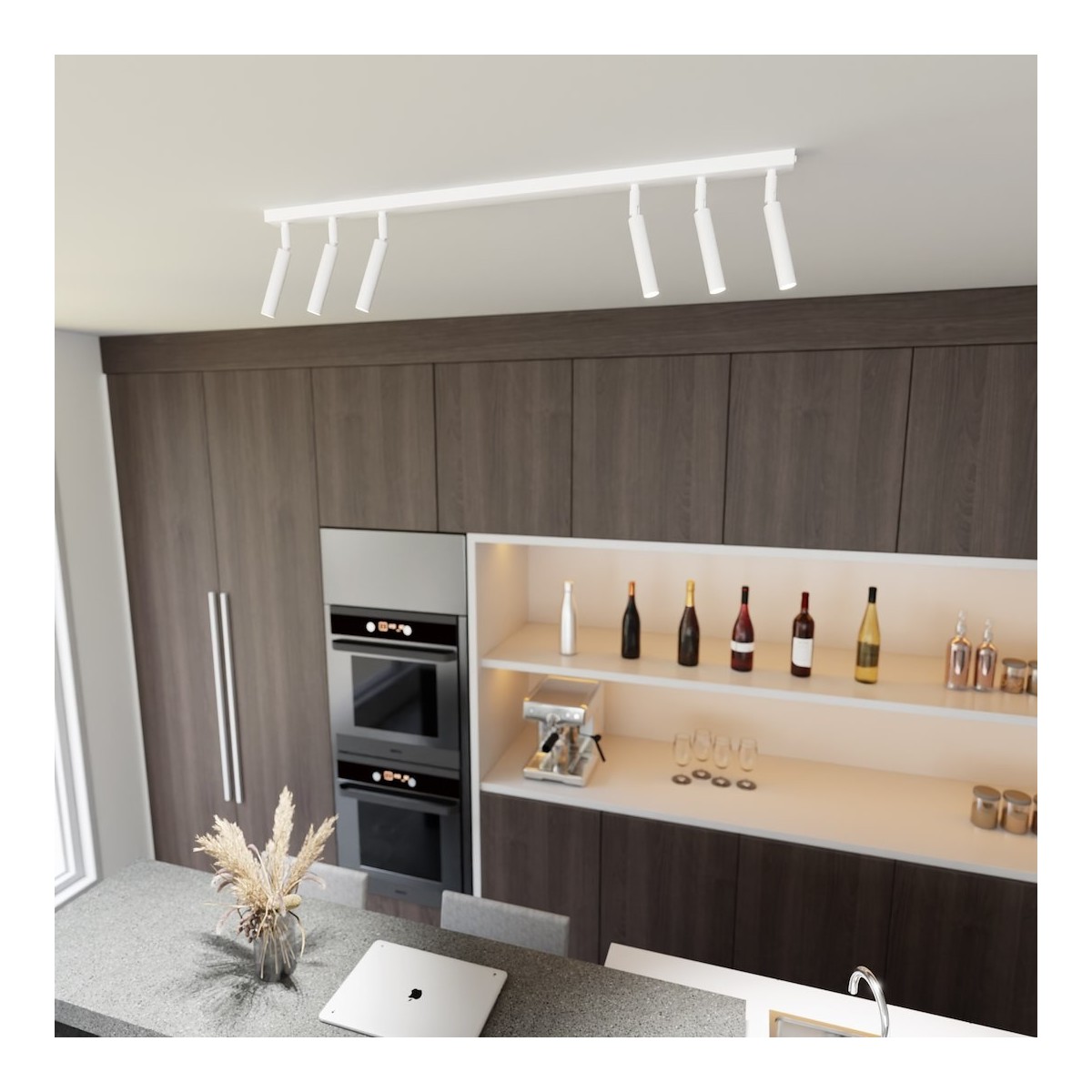 Emibig IVI 6 WHITE EM1352/6 kolor biały z kategorii lampy sufitowe