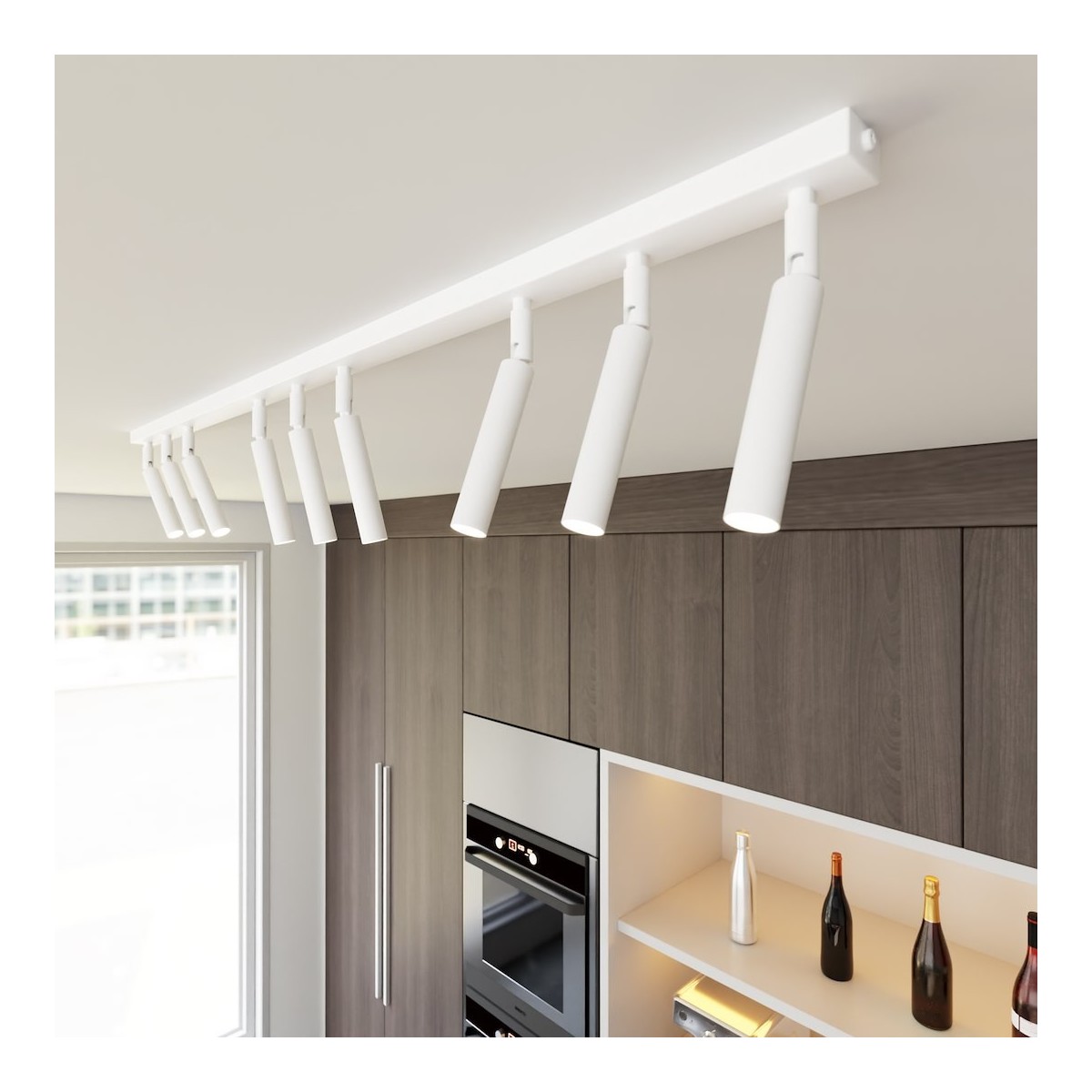 Emibig IVI 9 WHITE EM1352/9 kolor biały z kategorii lampy sufitowe