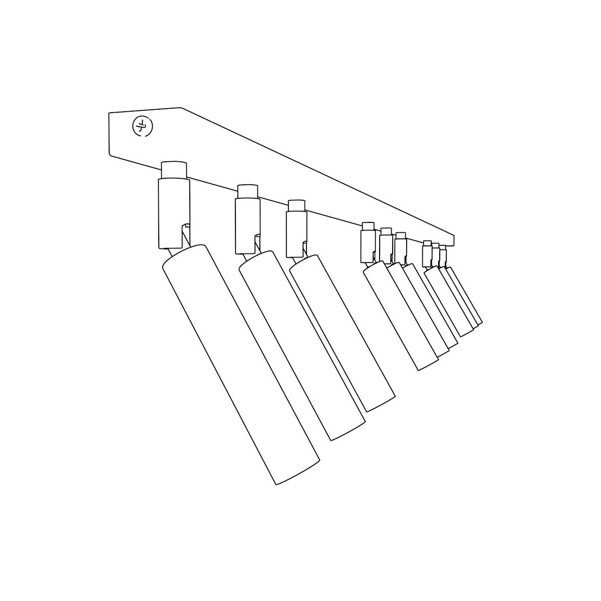 Emibig IVI 9 WHITE EM1352/9 kolor biały z kategorii lampy sufitowe