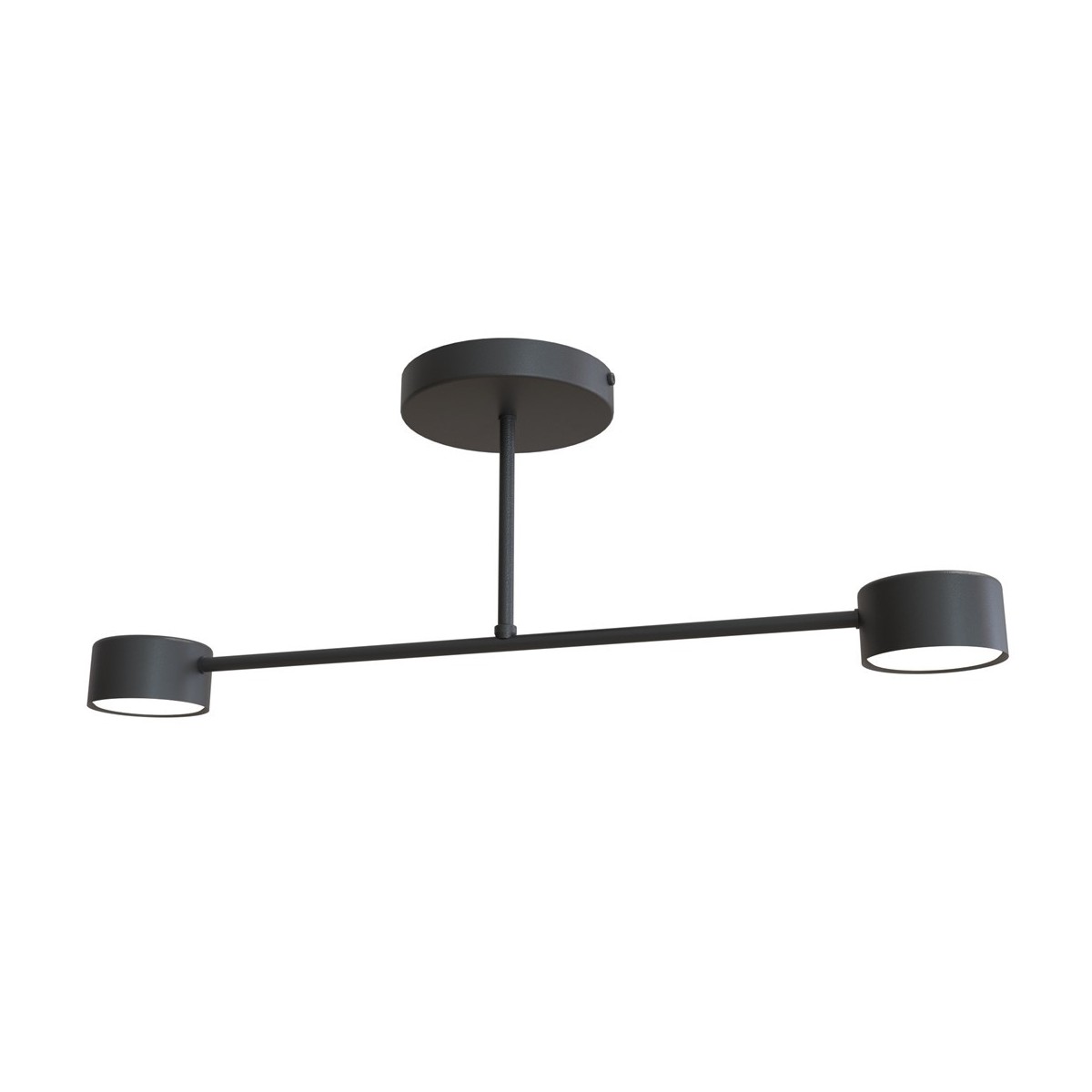 Emibig HALO 2 BLACK EM1355/2 kolor czarny z kategorii lampy sufitowe