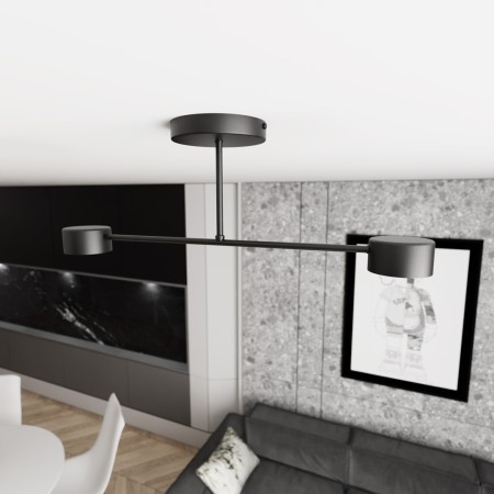 Emibig HALO 2 BLACK EM1355/2 kolor czarny z kategorii lampy sufitowe