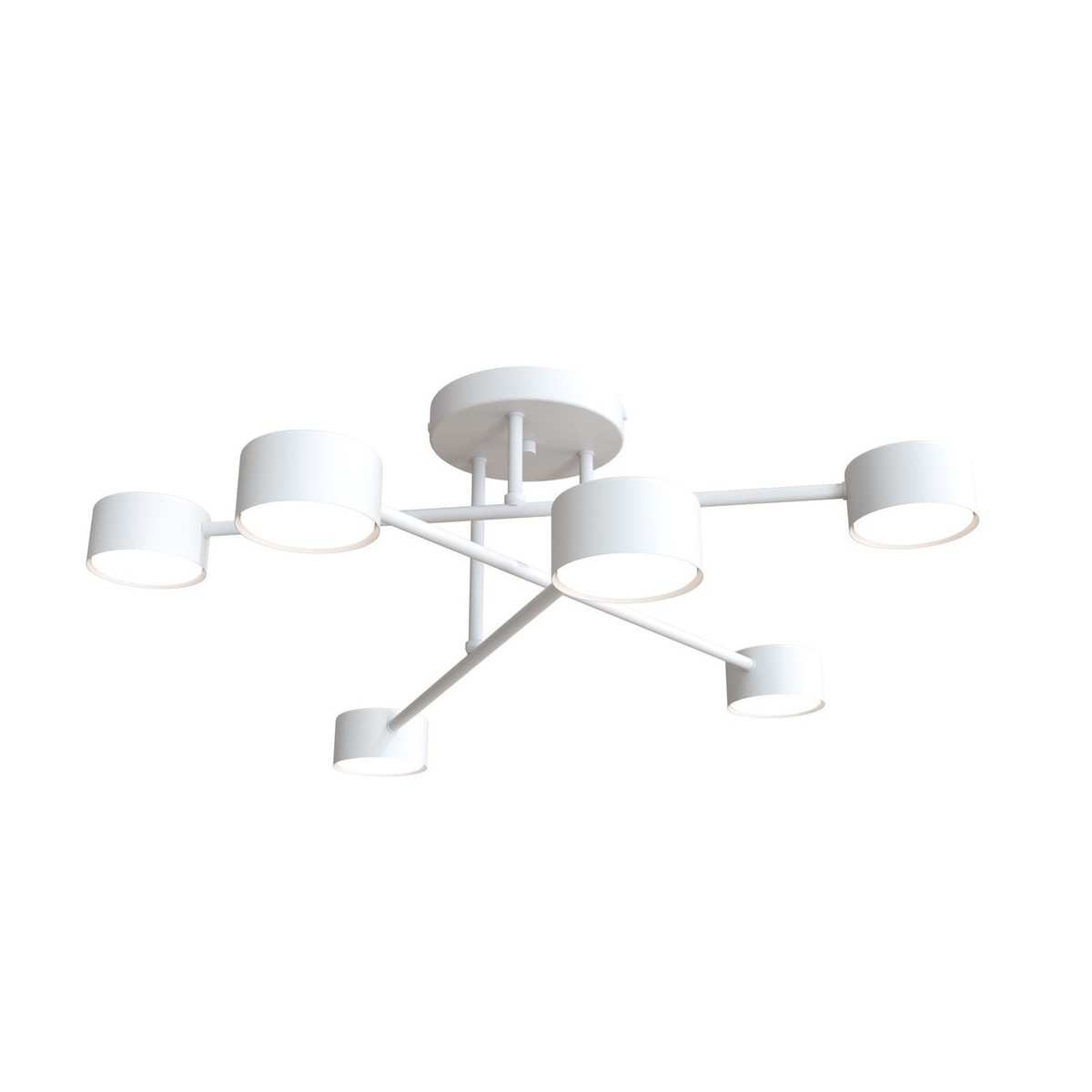 Emibig HALO 6 WHITE EM1356/6 kolor biały z kategorii lampy sufitowe