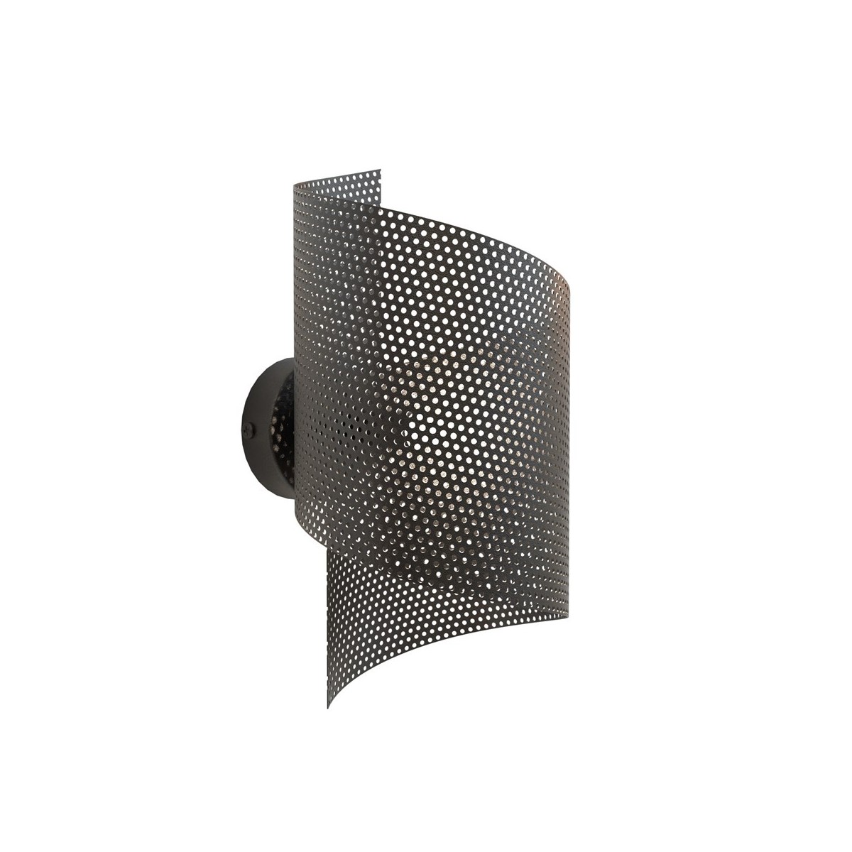 Emibig SPIRAL BLACK EM1357/1 kolor czarny z kategorii kinkiety