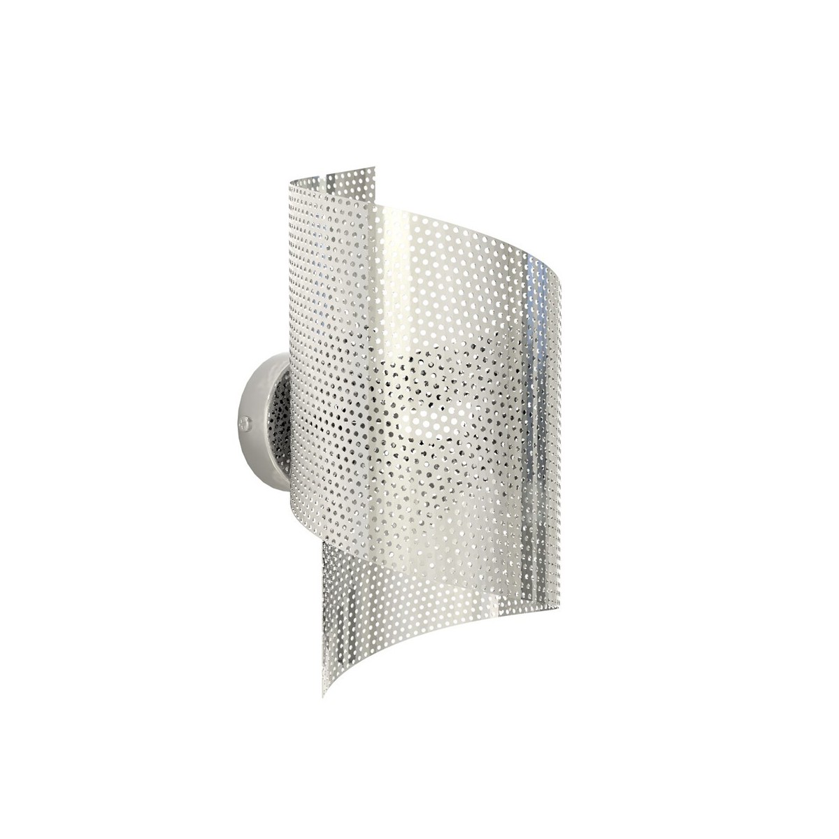 Emibig SPIRAL CHROME EM1358/1 kolor srebrny z kategorii kinkiety