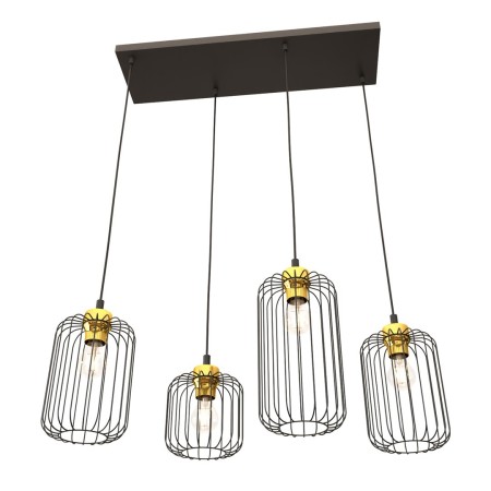 Emibig VANDER 4 BL GOLD EM1364/4 kolor złoty z kategorii lampy wiszące