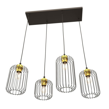 Emibig VANDER 4 BL GOLD EM1364/4 kolor złoty z kategorii lampy wiszące