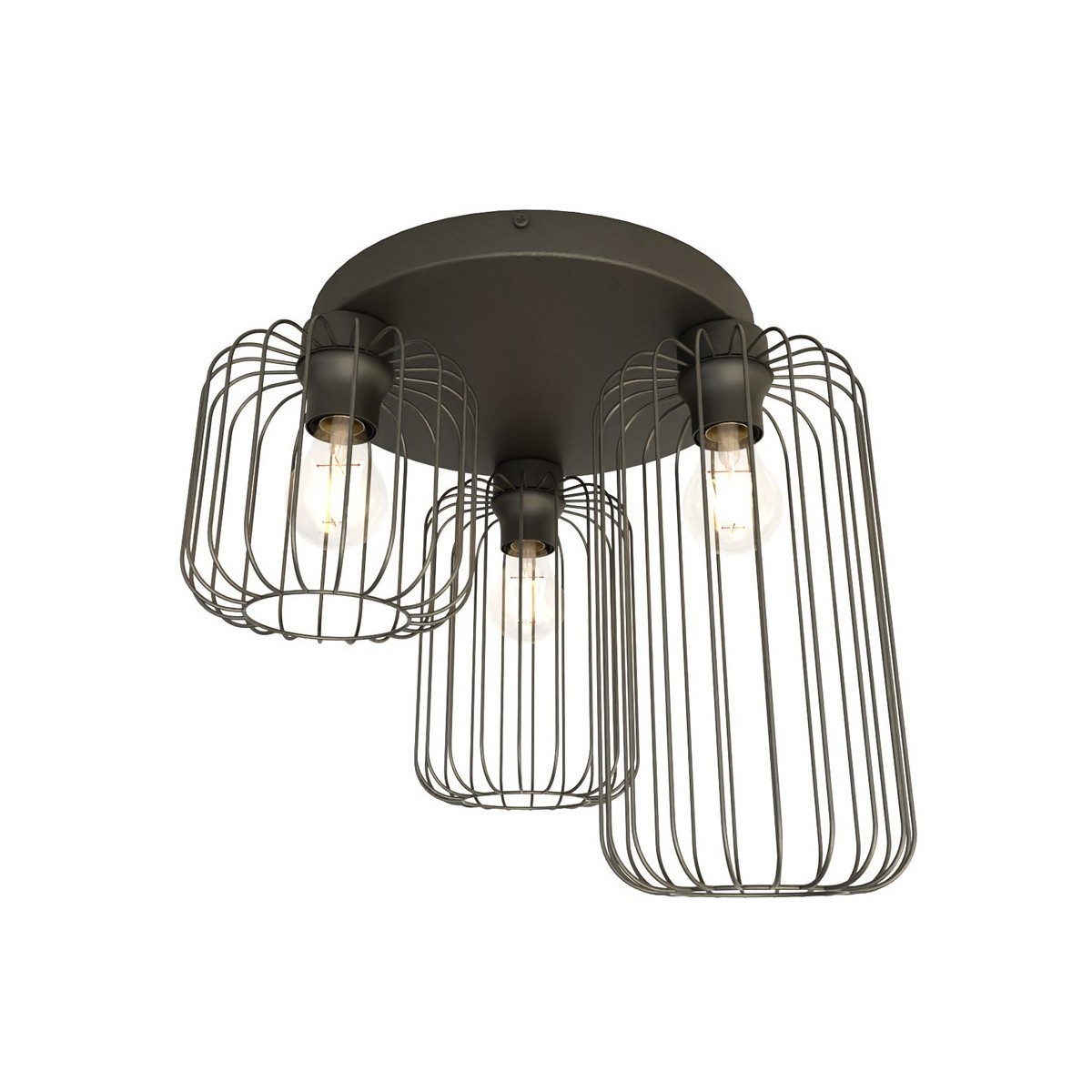 Emibig BARN 3PREM BL EM1367/3PREM kolor czarny z kategorii lampy sufitowe