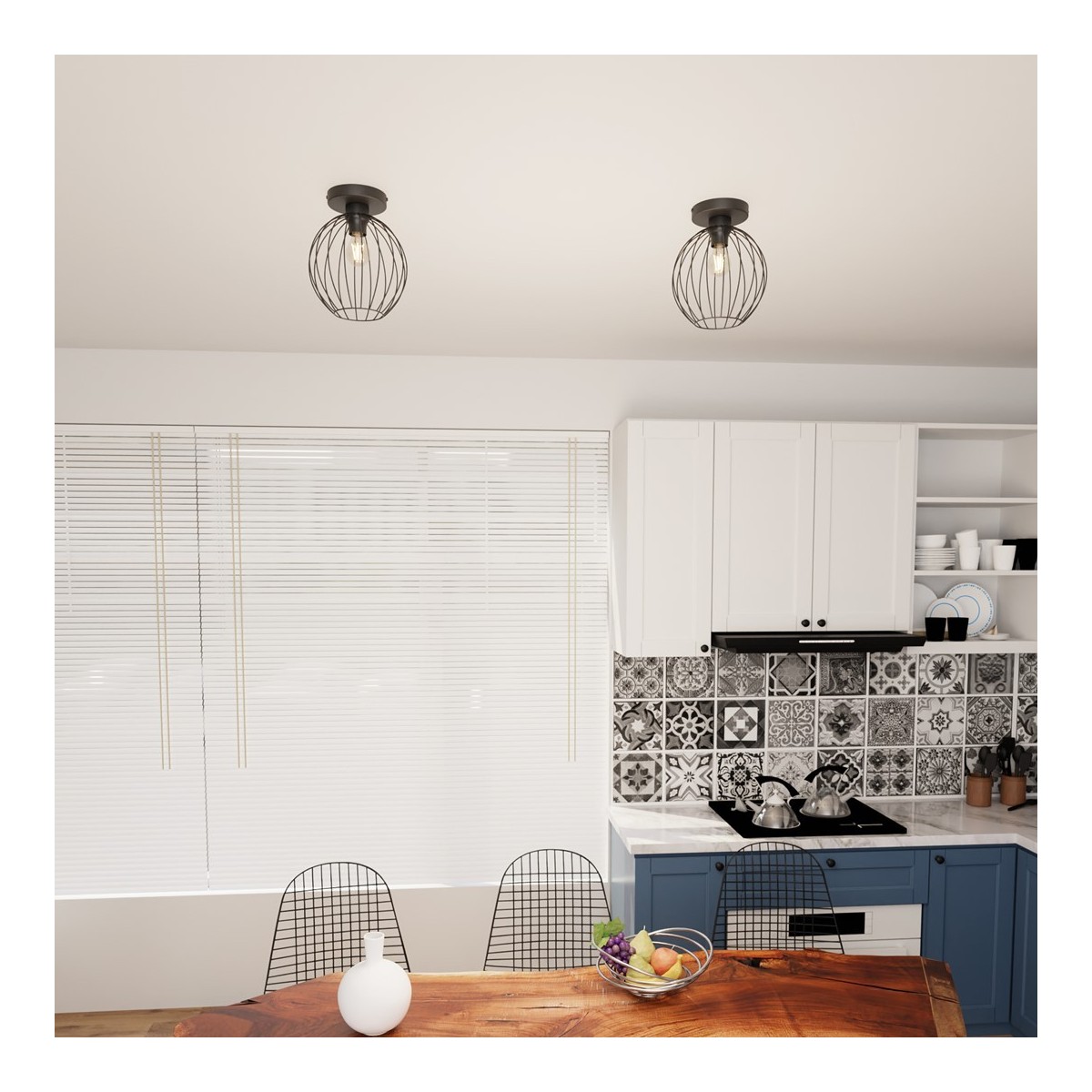 Emibig NEST 1 BL EM1371/1 kolor czarny z kategorii lampy sufitowe