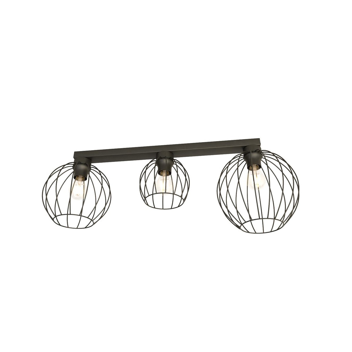 Emibig NEST 3 BL EM1371/3 kolor czarny z kategorii lampy sufitowe