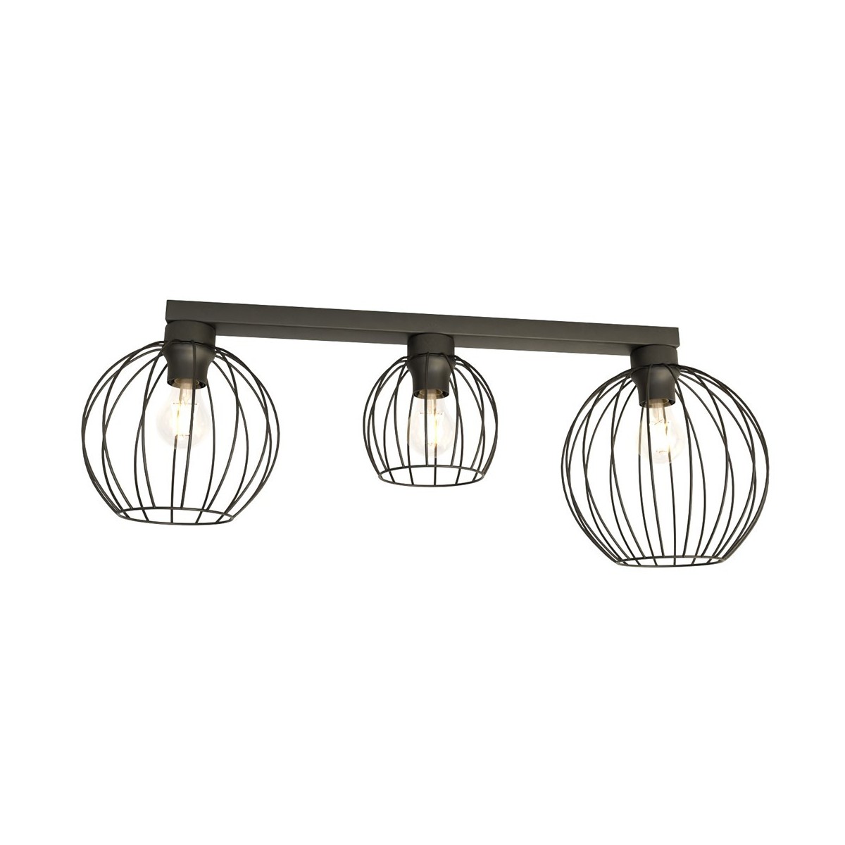 Emibig NEST 3 BL EM1371/3 kolor czarny z kategorii lampy sufitowe