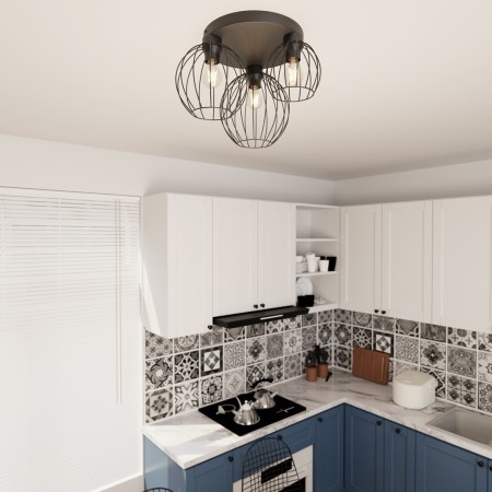 Emibig NEST 3PREM BL EM1371/3PREM kolor czarny z kategorii lampy sufitowe