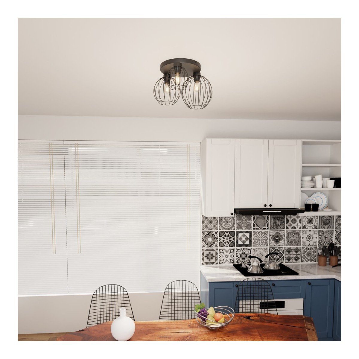 Emibig NEST 3PREM BL EM1371/3PREM kolor czarny z kategorii lampy sufitowe