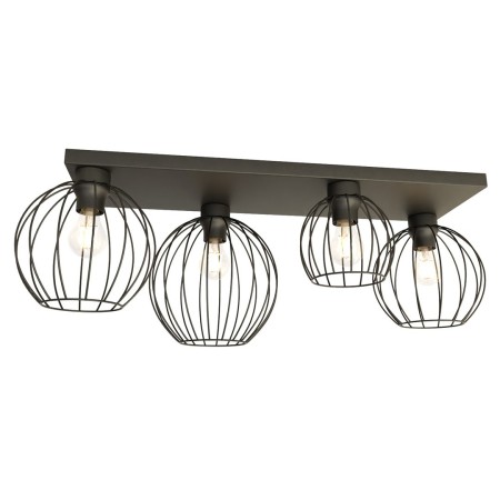 Emibig NEST 4 BL EM1371/4 kolor czarny z kategorii lampy sufitowe