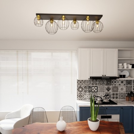 Emibig NEST 6 BL GOLD EM1370/6 kolor złoty z kategorii lampy sufitowe