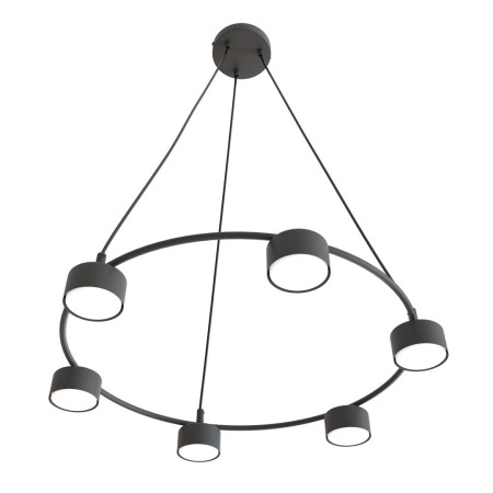 Emibig STARLIT 6 BL EM1372/6 kolor czarny z kategorii lampy wiszące