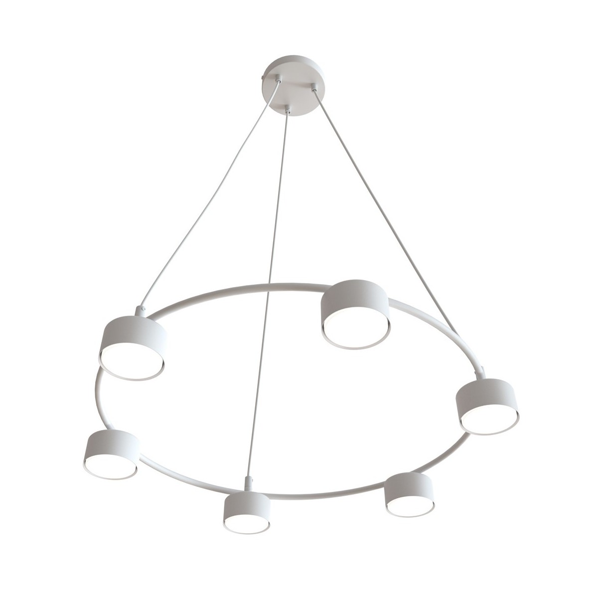 Emibig STARLIT 6 WH EM1373/6 kolor biały z kategorii lampy wiszące