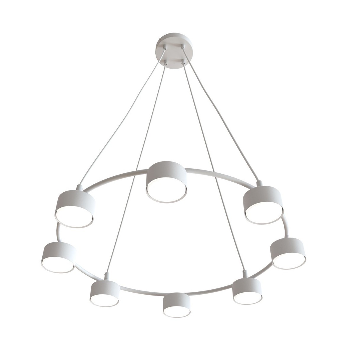 Emibig STARLIT 8 WH EM1373/8 kolor biały z kategorii lampy wiszące